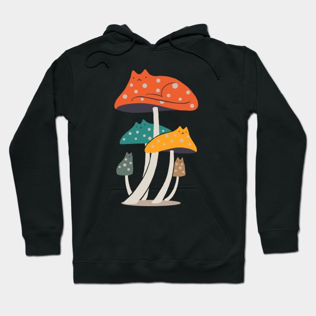 Meowshroom Hoodie by ilovedoodle